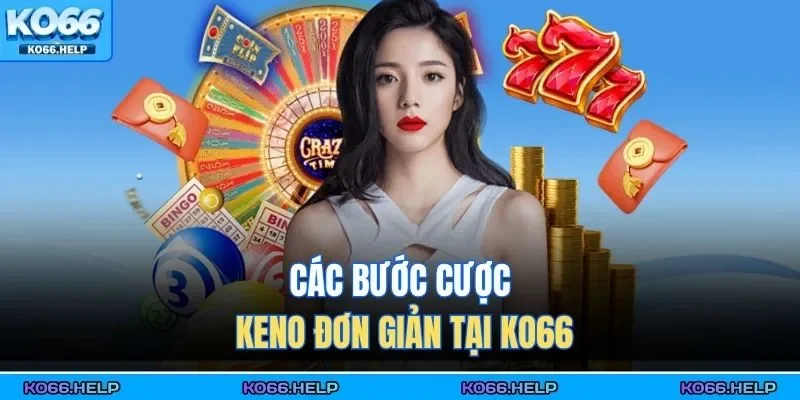 Keno KO66 | Xổ Số Nhanh Hiện Đại, Cơ Hội Trúng Lớn Nhất 3 Các bước cược Keno đơn giản tại KO66
